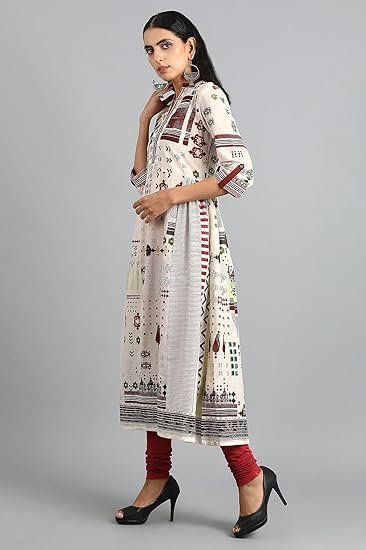 Woman Women's Cotton Kurta - Image 4