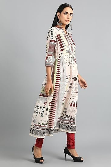 Woman Women's Cotton Kurta - Image 2