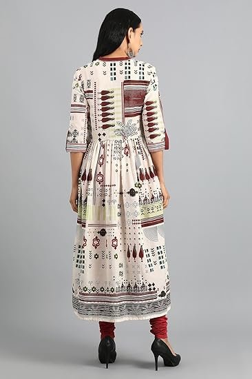 Woman Women's Cotton Kurta - Image 3