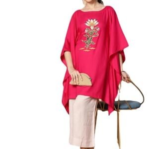 Rayon Cotton Kaftan Kurta for Women l Sizes XS to 8XL l Plus Size l Printed Ethnic Kurtas l Kaftan Dress l Comfortable & Stylish Casual wear l